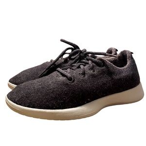 ALLBIRDS GRAY WOOL RUNNERS MERINO WOOL MACHINE WASHABLE RUNNING SHOES SIZE 8
